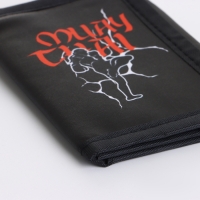 Кошелёк детский на липучке &laquo;Выбражулька&raquo;, цвет чёрный