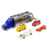 Грузовик инерционный &laquo;Автовоз&raquo;, с машинками, цвета МИКС