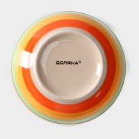 Салатник Доляна &laquo;Индия&raquo;, 600 мл, d=13.5 см, керамика, разноцветный
