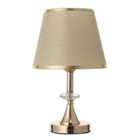 Лампа настольная "Севилья" 1х40Вт Е27 золото 21х21х36 см.