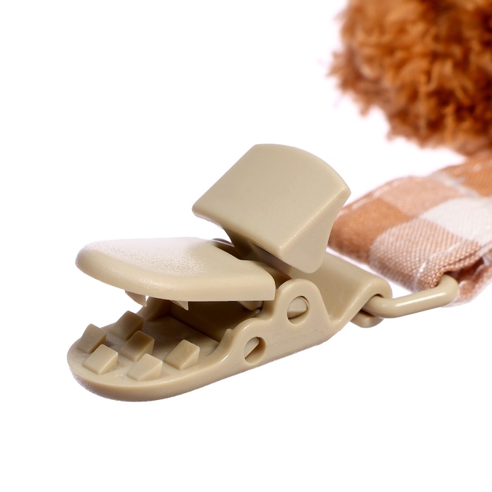 Пустышка с держателем, набор, в контейнере, коричневый Пустышка с держателем, набор, в контейнере, коричневый