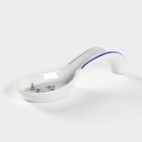 Подставка под ложку фарфоровая &laquo;Гуси&raquo;, 20 см, МИКС