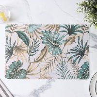 Салфетки сервировочные на стол Доляна Flores, 4 шт, 28&times;43 см