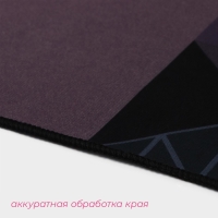 Коврики для ванной и туалета Доляна &laquo;Дора&raquo;, 2 шт: 50&times;80 см, 50&times;40 см