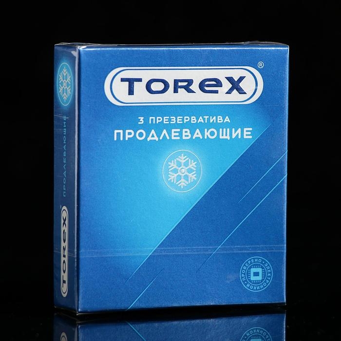 Презервативы &laquo;Torex&raquo; Продлевающие, 3 шт.