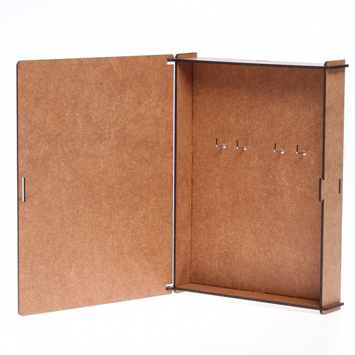 Ключница настенная - шкатулка &laquo;Правила дома&raquo;, 26 х 20 см.