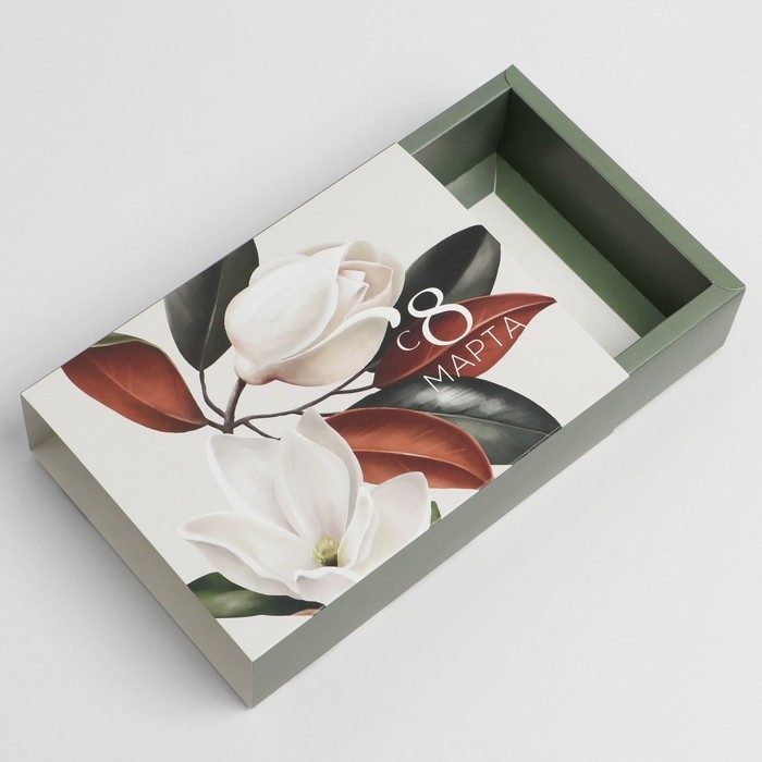 Коробка кондитерская, упаковка, &laquo;8 марта&raquo;, 20 х 15 х 5 см