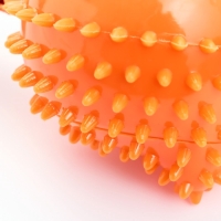 Игрушка под лакомства для собак "Смеющийся монстр" 10,5 см, ТПР, микс цветов