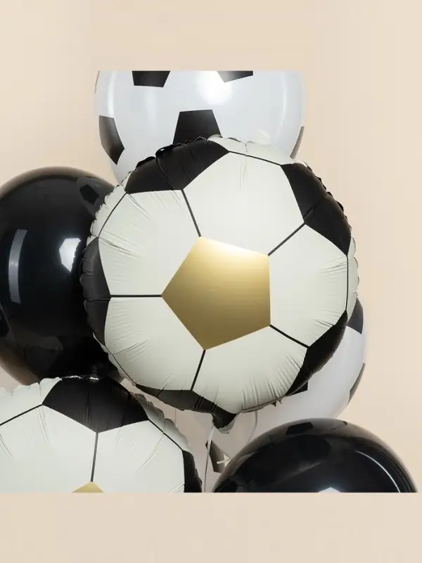 Воздушный шар фольгированный 18" &laquo;Футбольный мяч&raquo;, 5 шт.