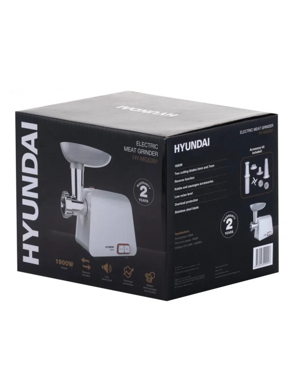 Мясорубка HY-MG5391 1900Вт белый
