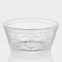 Набор салатников "Ларго" 6 шт, 12х6 см, прозрачные