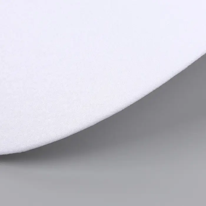 Козырёк для кепки, гнутый, 7&times;19.5 см, белый