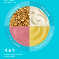 Кухонный погружной блендер измельчитель 4в1 SC-HB42M47