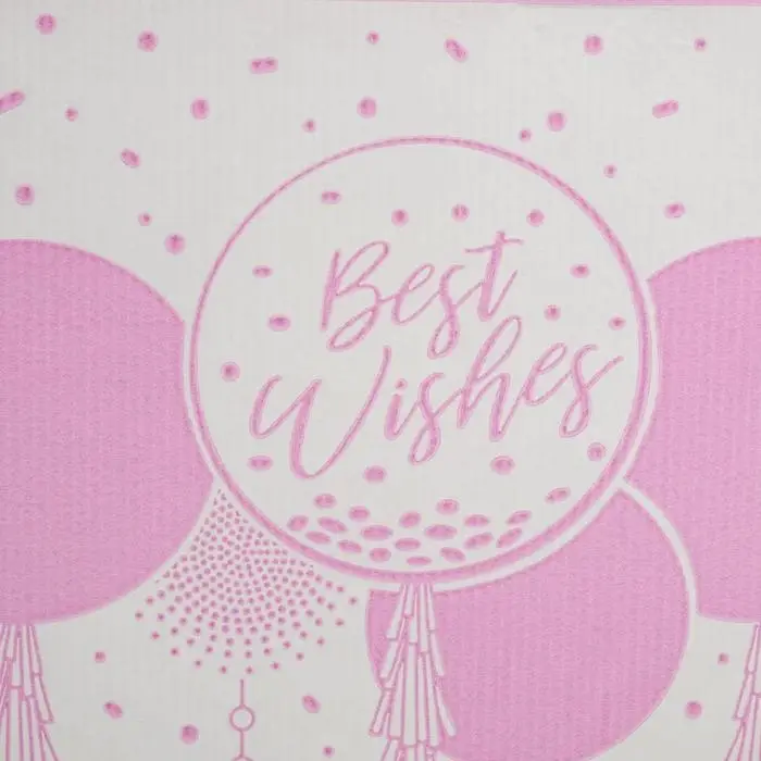 Коробка для торта с окном, кондитерская упаковка &laquo;Best wishes&raquo;, 30 х 30 х 30 см