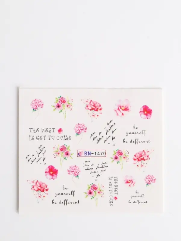 Слайдеры для ногтей &laquo;Be yourself&raquo;, разноцветные