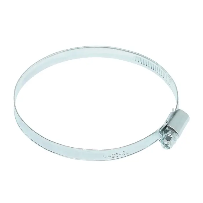 Хомут червячный ZEIN engr, несквозная просечка, диаметр 72-95 мм, ширина 9 мм, оцинкованный