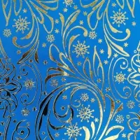 Коробка подарочная новогодняя, 20&times;10&times;26.5 см