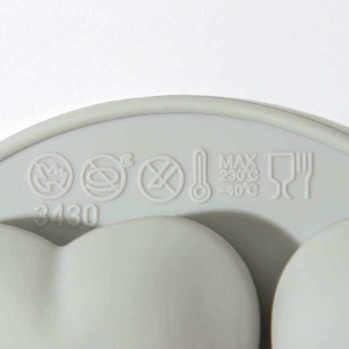 Форма для шоколада &laquo;Лямур&raquo;, силикон, 20,5&times;19&times;2 см, 9 ячеек, цвет МИКС