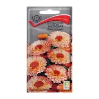 Семена цветов Календула махровая "Пинк сюрпрайз", 0,4 г