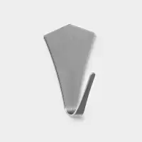 Крючки самоклеящиеся SAVANNA &laquo;Кристалл&raquo;, 2 шт., металл, 4.4&times;3&times;2 см, хромированные