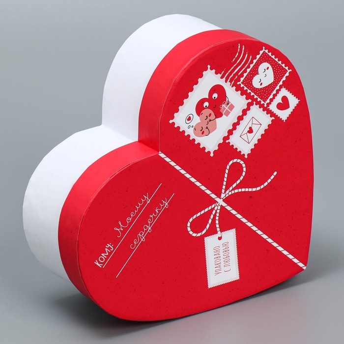 Коробка подарочная, упаковка, &laquo;Любовь повсюду&raquo; 16 х 14 х 6 см