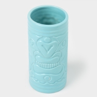 Стакан для коктейлей "Тики остров" светло-голубой