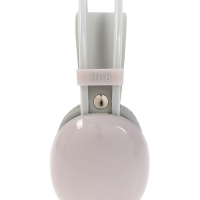 Наушники полноразмерные Mybit W-33, RGB подсветка, BT5.3, 800 мАч, Type-C, белые