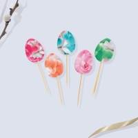 Пасхальный набор для украшения кулича &laquo;Нежность&raquo; на пасху, 18,5 х 16 х 1 см