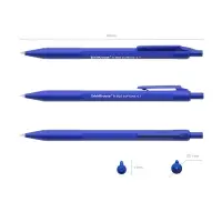 Ручка шариковая автоматическая ErichKrause R-305, узел 0.7 мм, чернила синие, длина линии письма 1000 метров