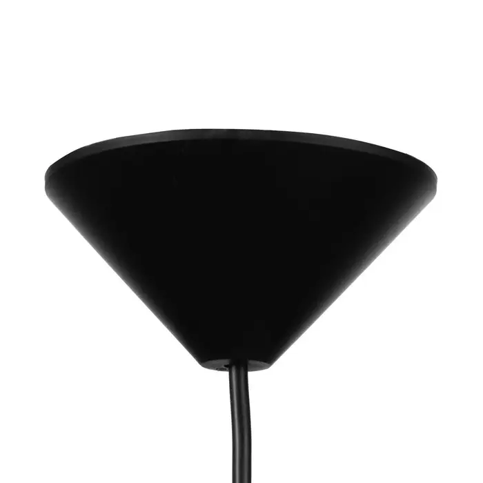 Подвес "Конус" 1х15Вт Е27 МОДЕЛЬ: BR 00268 черный/дымчатый 25х25х15см
