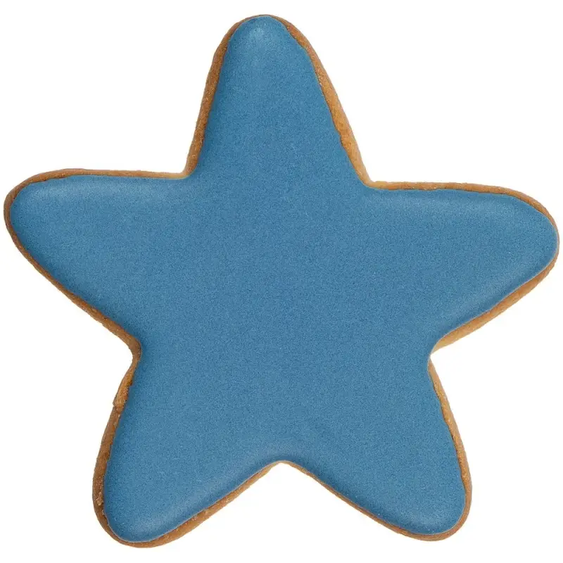 Печенье &laquo;Звезда&raquo;, синее