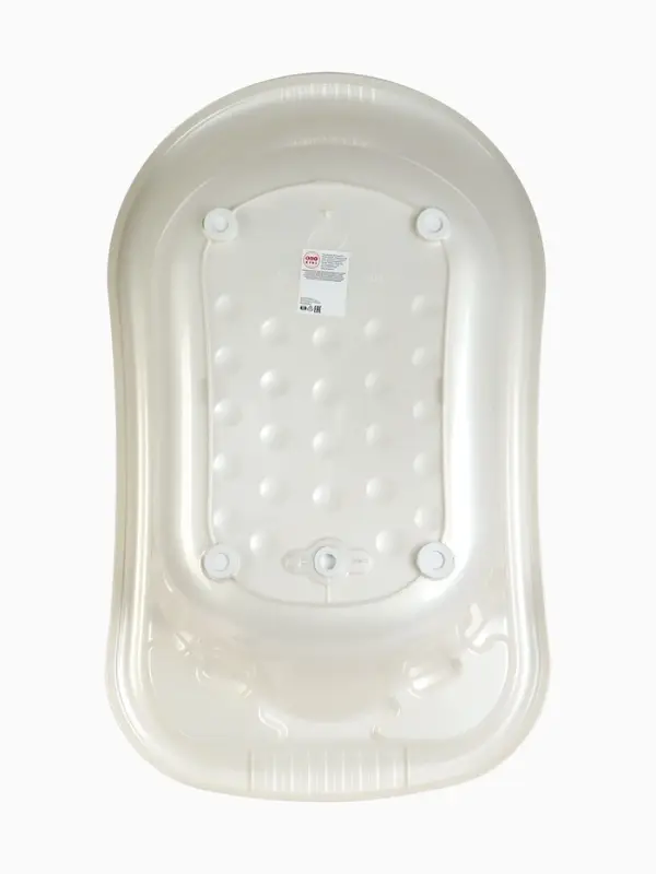 Ванночка детская со сливным клапаном 50 л, цвет белый