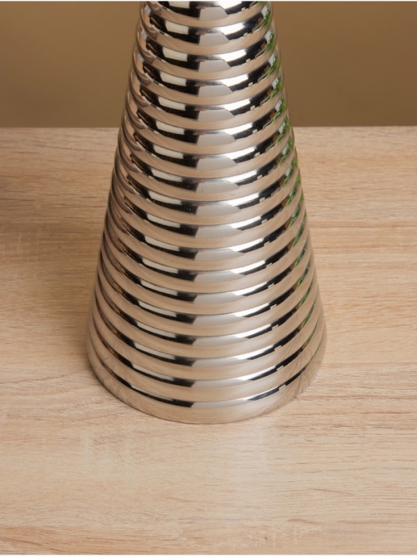 Подсвечник "Флэйм" 12х12х22,5 см, алюминий