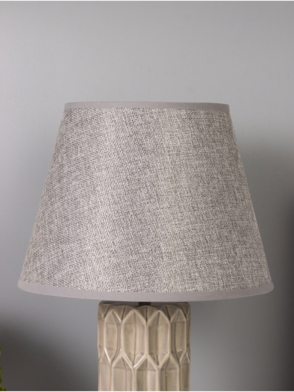 Лампа настольная "Лирика" 40Вт Е14 серый 24х24х38см