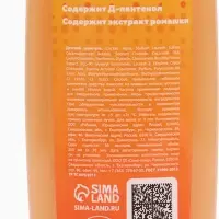 Детский шампунь, аромат апельсиновое мороженое, 250 мл, Чебурашка