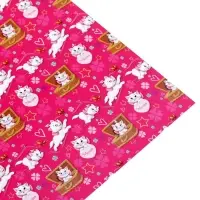 Бумага упаковочная глянцевая &laquo;Милая&raquo;, 70x100 см, Коты аристократы