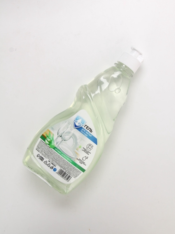 Mr.Быт Гель для мытья посуды, 500 мл, аромат алоэ вера