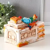 Копилка для денег &laquo;Печка&raquo;, гипс, 14.5&times;20&times;12 см