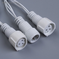 Гирлянда &laquo;Нить&raquo; 10 м, IP44, УМС, белая нить, 100 LED, свечение зелёное, 220 В