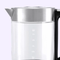 Чайник электрический стеклянный с подсветкой КТ-622 - 1.7 л