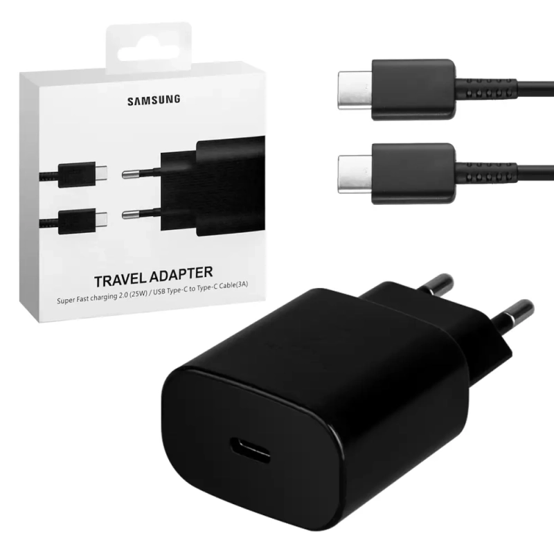 *СЗУ Type-C Samsung Note 10 Super PD Fast Charging Set черный 18W