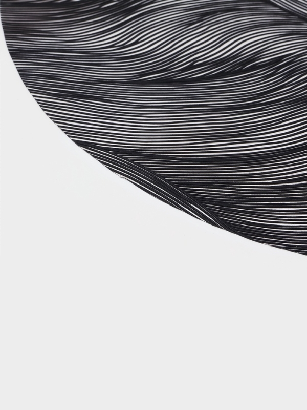 Набор салфеток сервировочных на стол Доляна &laquo;Матера&raquo;, 4 шт, 38&times;38 см, чёрный