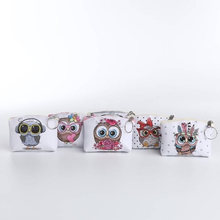 Кошелёк на молнии &laquo;Выбражулька&raquo;, цвет МИКС