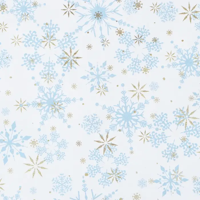 Упаковочная бумага на новый год, двухсторонняя крафтовая &laquo;С Новым годом!&raquo;, 70 х 100 см