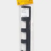 Вешалка настенная 5 крючков, цвет черный