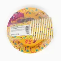 МП Набор бумажной посуды "Старая клюшка",  12 персон