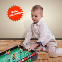 Настольная игра &laquo;Хоккей + Футбол&raquo;, 2 в 1, 2 комплекта игроков