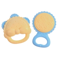 Набор погремушек и прорезывателей &laquo;Нежность&raquo;, 5 шт., Крошка Я