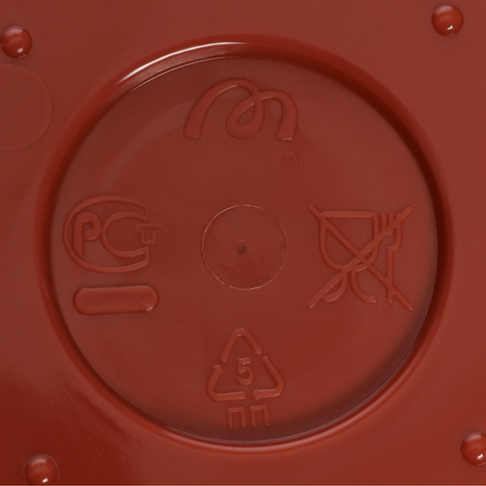 Горшок с поддоном &laquo;Фелиция&raquo;, 400 мл, цвет терракотовый