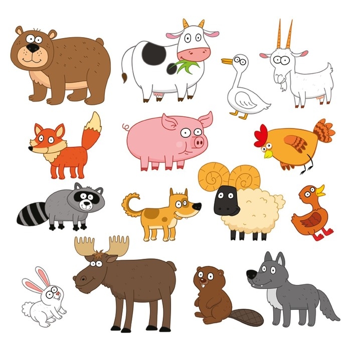 Магнитная книжка &laquo;Весёлые зверята&raquo; &laquo;Синий трактор&raquo;